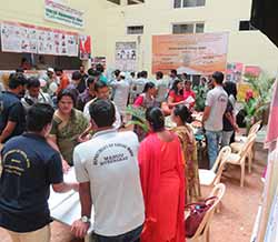 NGO Meet & Exhibition organized on World Social Work Day at MANUU